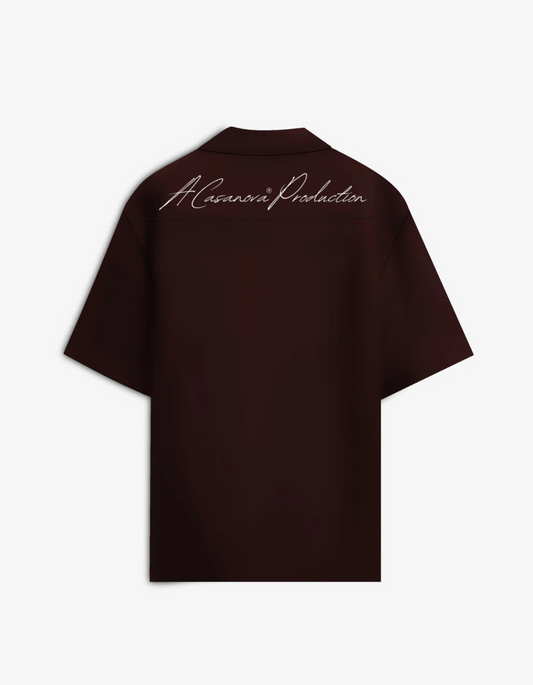 BOWLING SHIRT WINE
