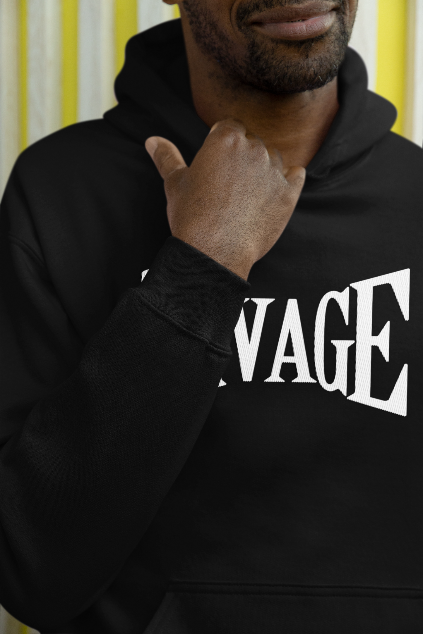 THE SAVAGE MAROON HOODIE