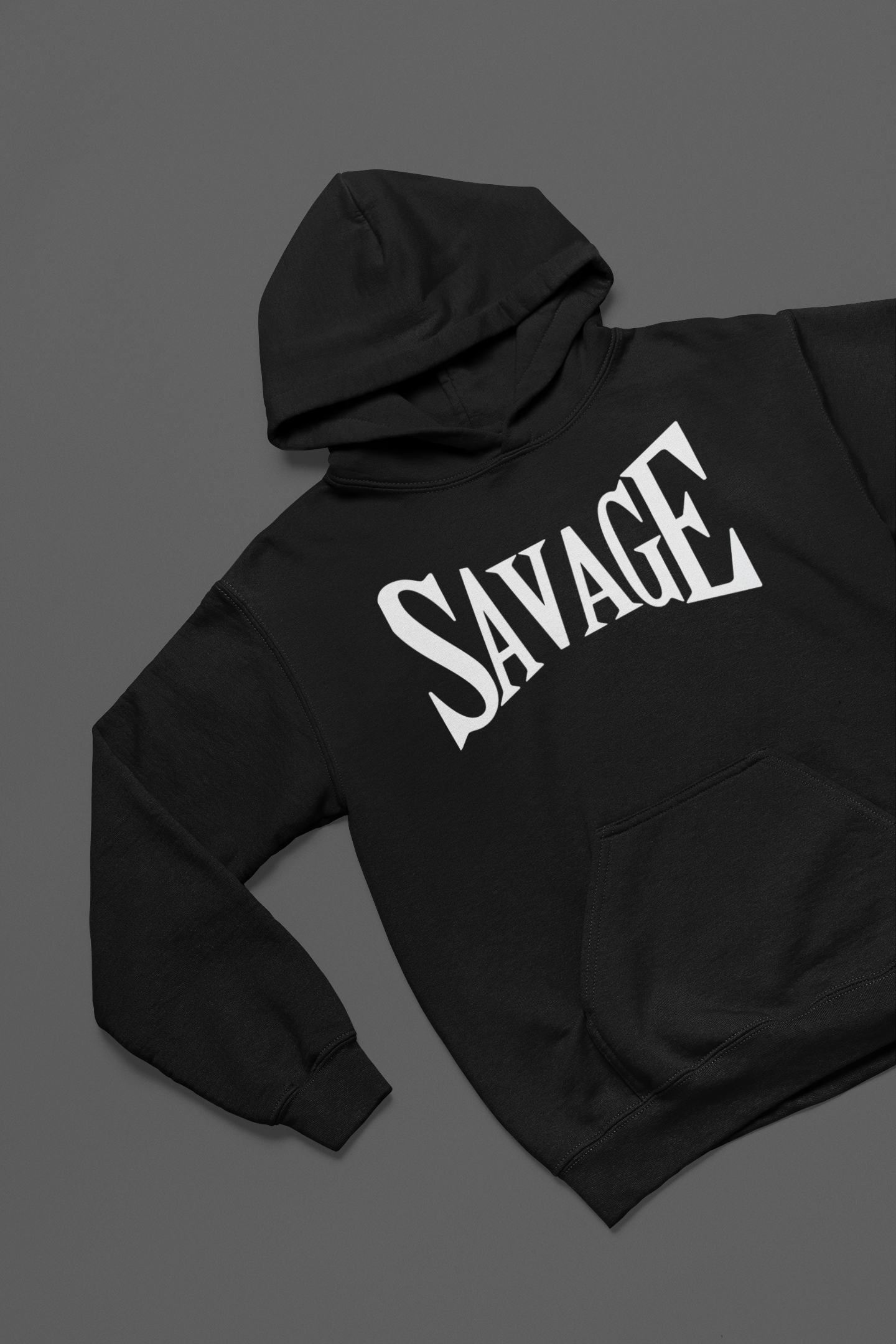 THE SAVAGE MAROON HOODIE